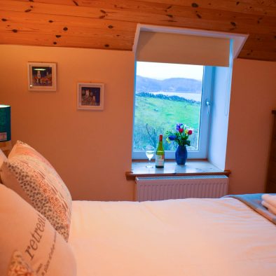 Our bedrooms at Gables Cottage near Achiltibuie are a lovely place to relax and unwind