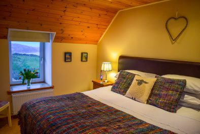 Relax in style in a choice of two spacious bedrooms at Gables Cottage