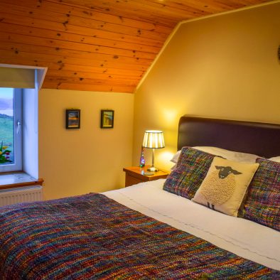 Relax in style in a choice of two spacious bedrooms at Gables Cottage