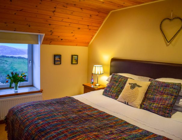 Relax in style in a choice of two spacious bedrooms at Gables Cottage