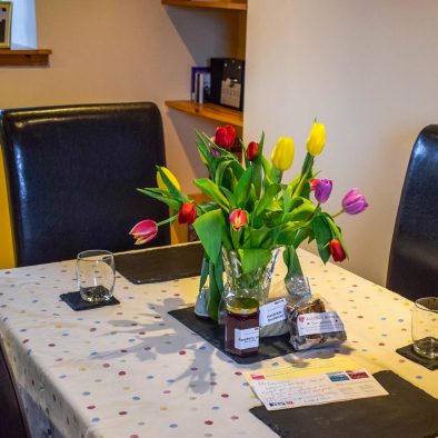 Dine in style when you stay at Gables Cottage
